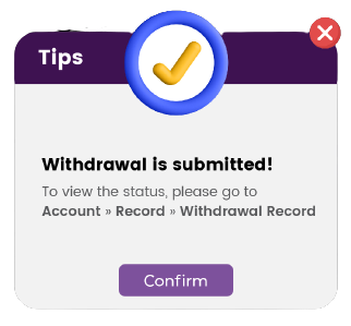 successful withdrawal