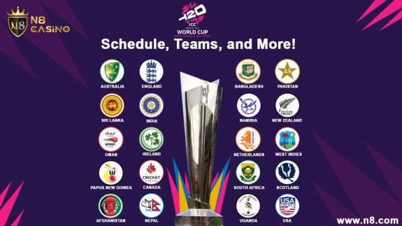 ICC Men's T20 World Cup 2024 schedule