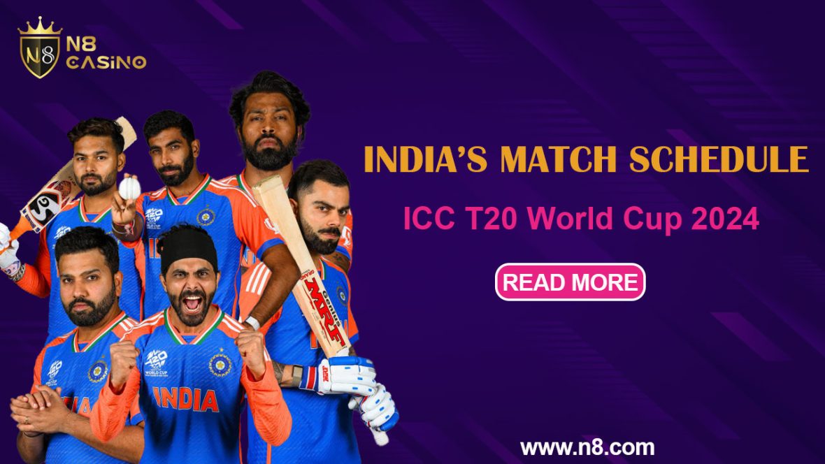 India Match Schedule 2024