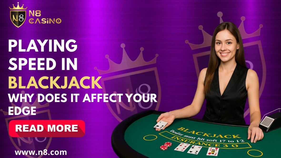 Playing Speed in Blackjack